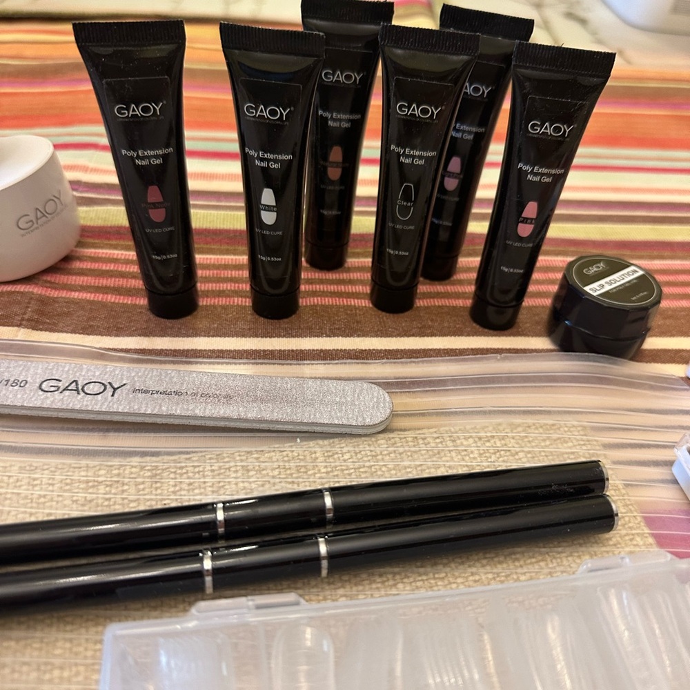GAOY Poly Extension Nail Gel Set